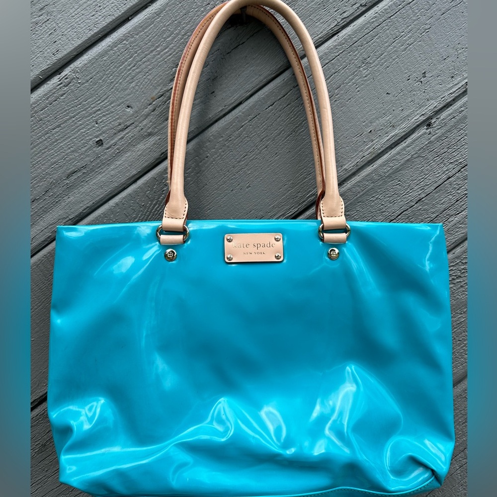 Kate Spade patent leather tote.